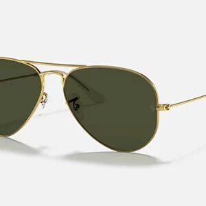 RAY BAN | POLARIZED | AVIATOR MEDIUM | 3025 L0205 | GOLD | BLACK